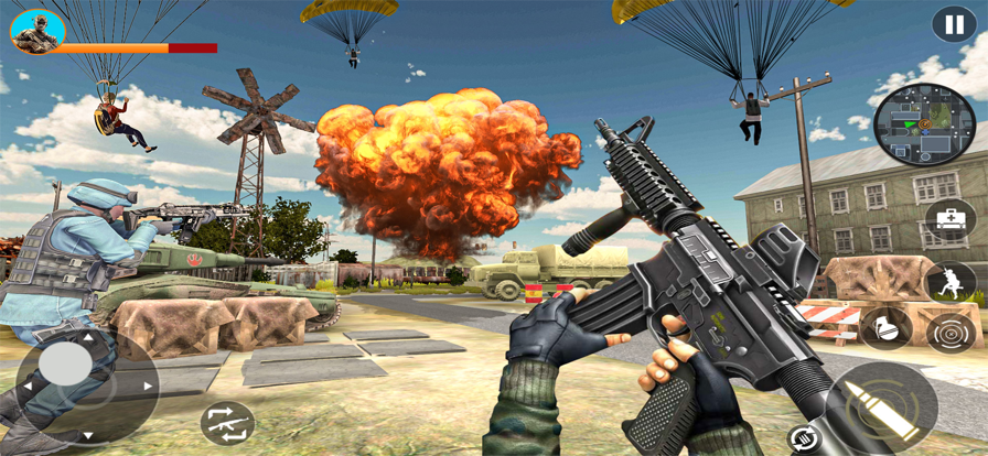 FPS突击队枪击3D游戏正式版