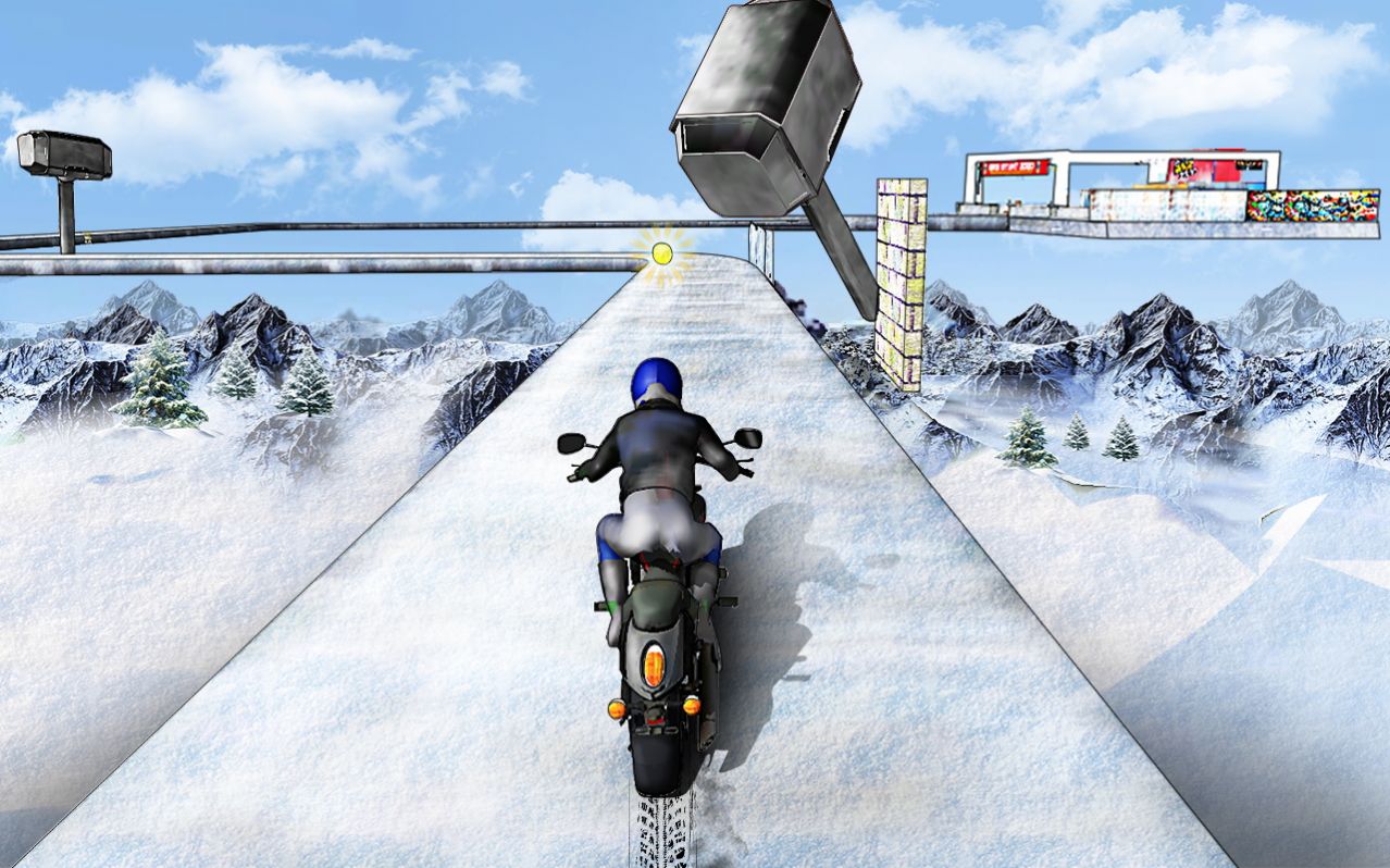 斜坡摩托车游戏最新版